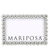 Baubles White Picture Frame, 4" x 6"