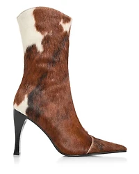 Women's Bold Calf Hair Boots