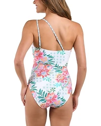 Riviera One Shoulder Piece Swimsuit