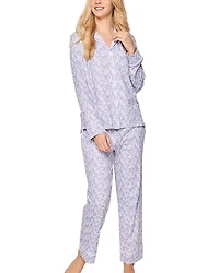 Petite Plume Fleur d'Azur Long Pajama Set