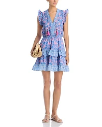 Olivia Ruffled Mini Dress