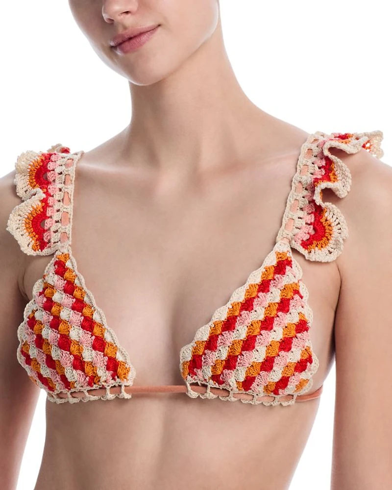 Melissa Crochet Bikini Top