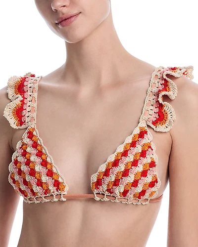 Capittana Melissa Crochet Bikini Top