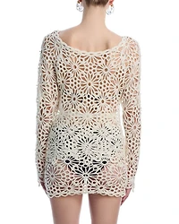 Crochet Top Swim Cover-Up