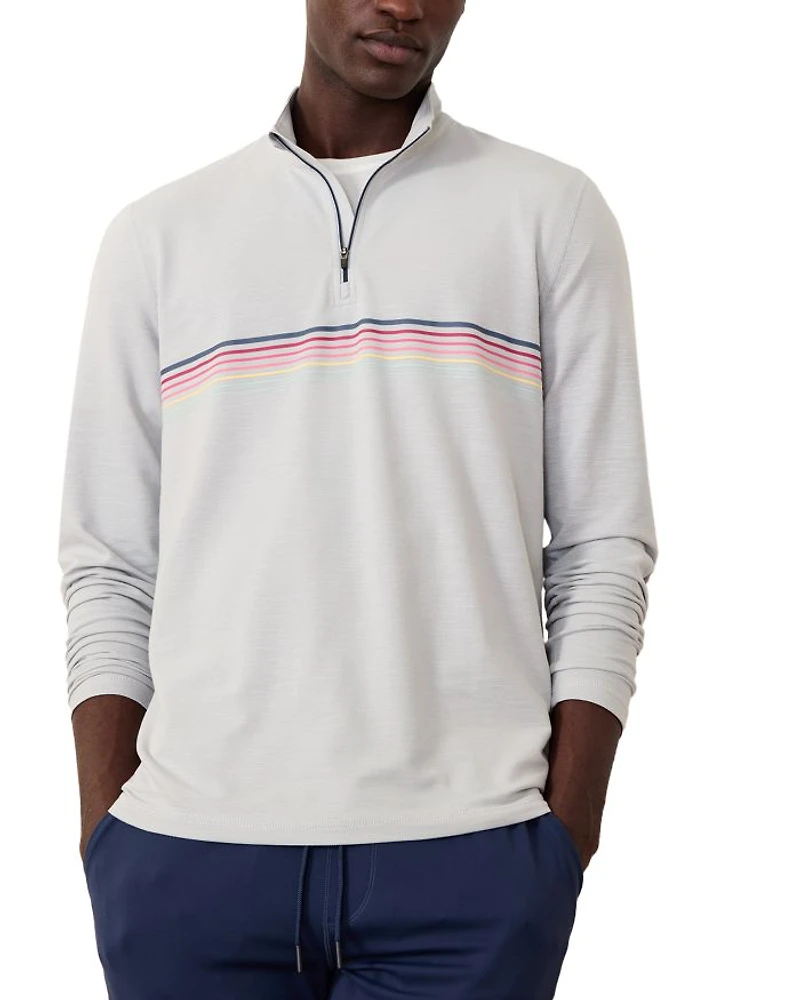 Midweight Air Quarter Zip Tee