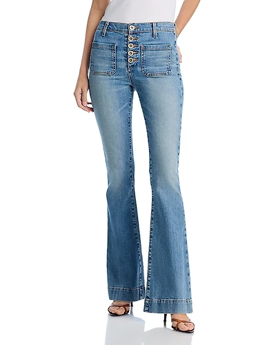 Ramy Brook Cindy High Rise Flare Jeans