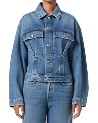 Agolde Zyla Cinch Denim Jacket