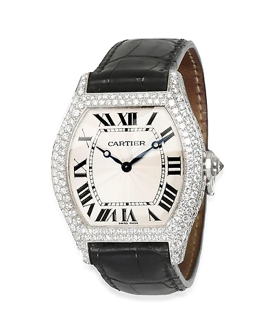 Pre-Owned Cartier White Gold Tortue de Cartier WA504351 38.10