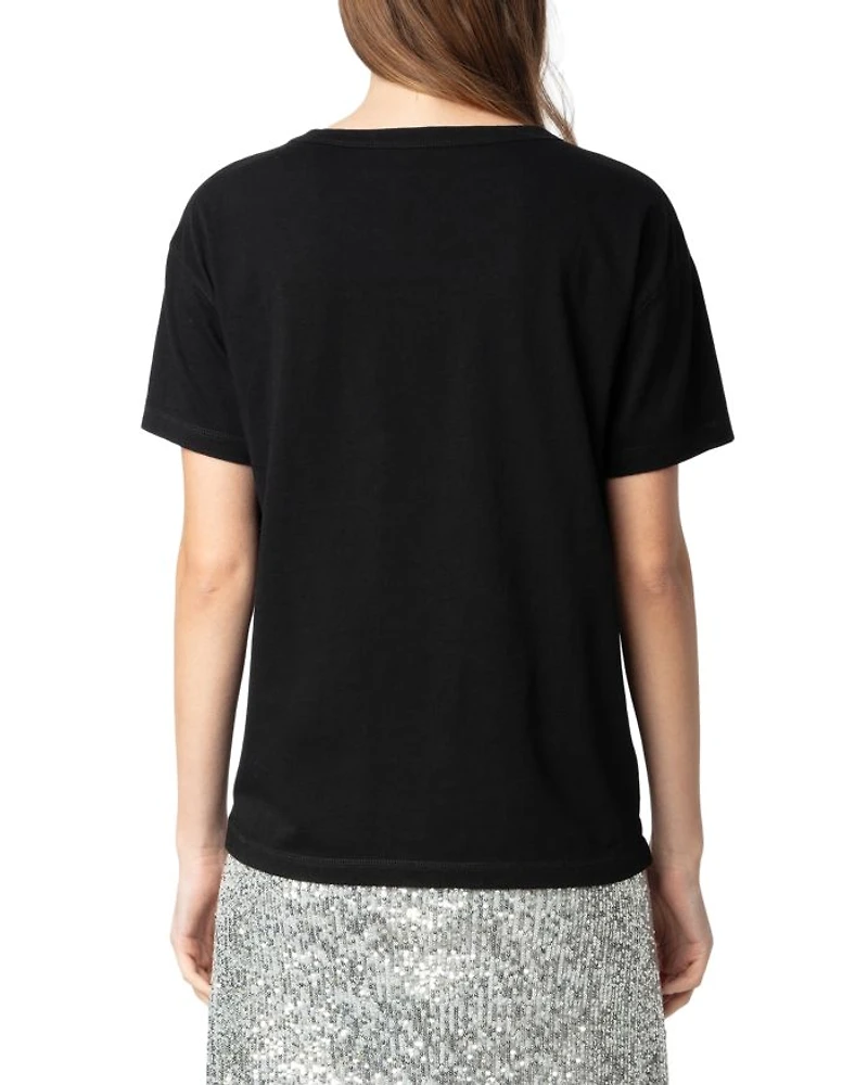 Marta Cotton Heart Tee