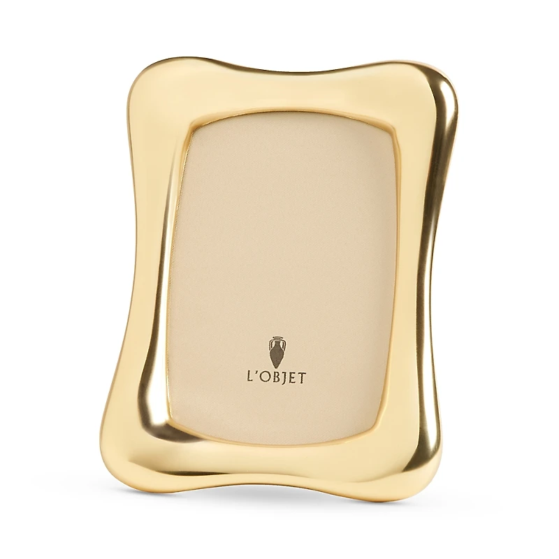 L'Objet Anton Picture Frame, Gold Tone