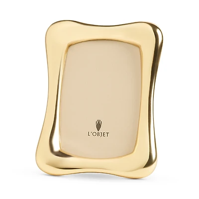 L'Objet Anton Picture Frame, Gold Tone