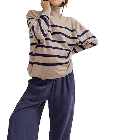 Hatch Collection The Maternity Estella Cashmere Turtleneck