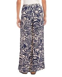 Wide Leg Printed Pants