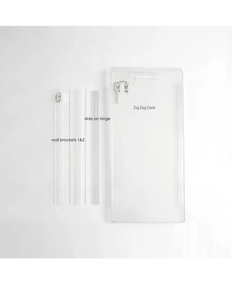Low Clear Pet Gate Panel