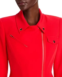 Selah Crepe Moto Jacket