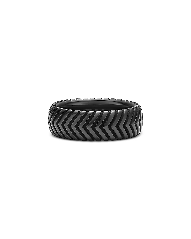Men's Chevron Band Ring