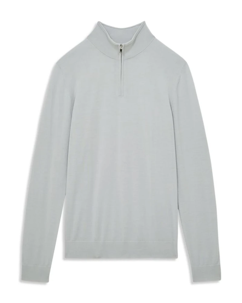 Blackhall Quarter Zip Merino Wool Sweater