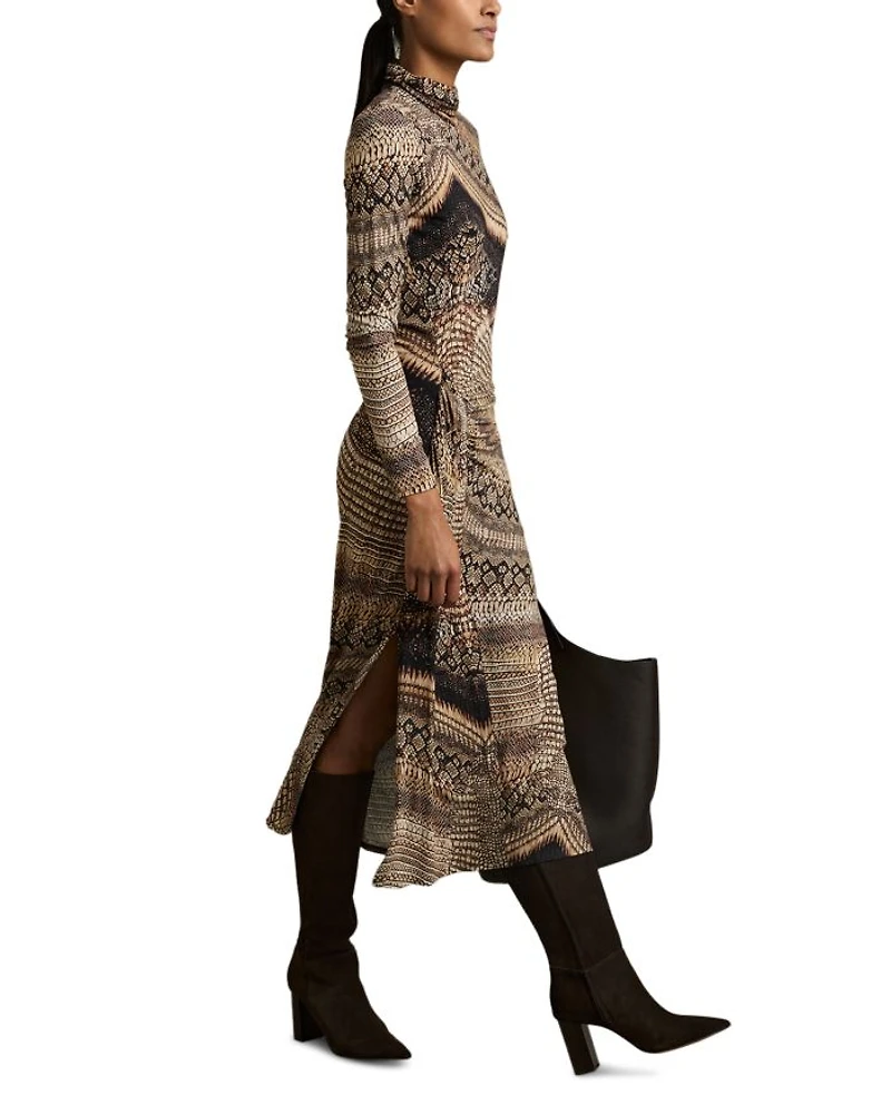 Naomi Italian Printed Dress