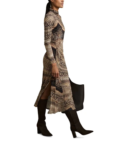 Naomi Italian Printed Dress