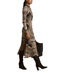 Naomi Italian Printed Dress