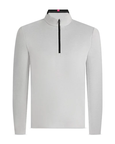 Brushed Back Tech Quarter Zip Pullover