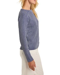 Zig Zag Striped Sweater