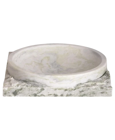 Gauri Kohli Shayne Green Onyx Decorative Bowl