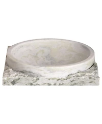 Gauri Kohli Shayne Green Onyx Decorative Bowl