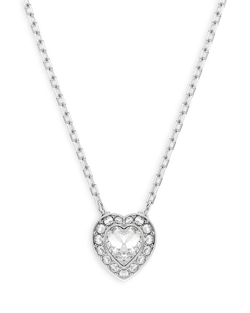 Ariana Grande Heart Halo Pendant Necklace, 14.875-17.75"