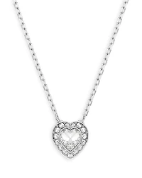 Ariana Grande Heart Halo Pendant Necklace, 14.875-17.75"
