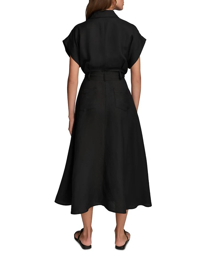 Belted Midi Dress