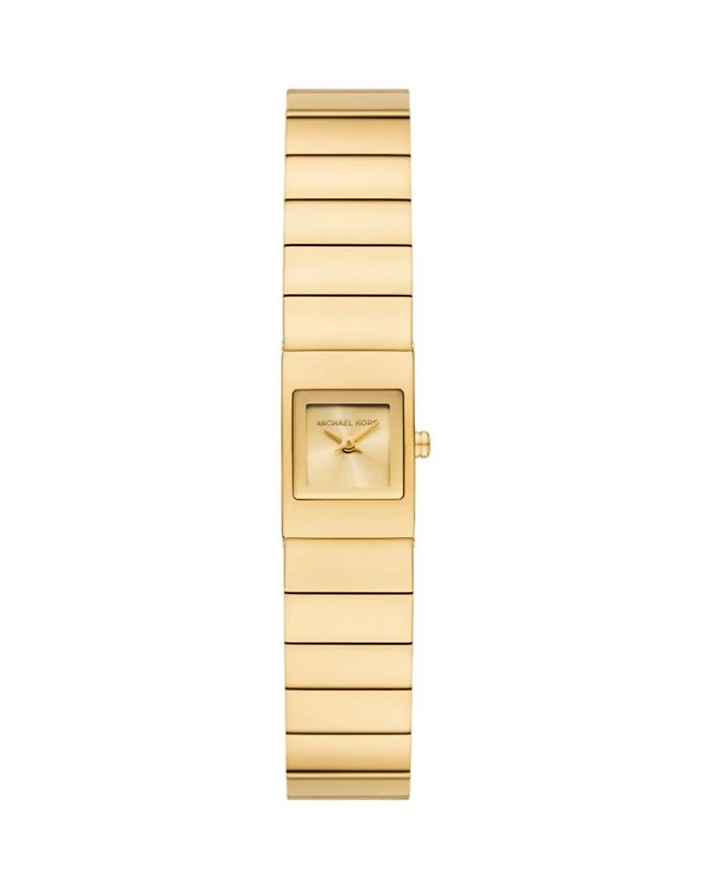 Darrington Two-Hand Gold-Tone Stainless Steel Watch, 14mm x 14mm