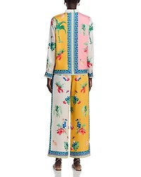 Printed Wide Leg Pants - Exclusive