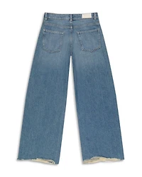 Girls' Nini Wide Leg Jeans River Bank  - Big Kid