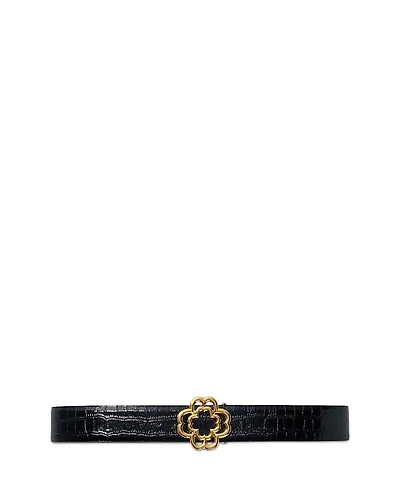 Maje Clover Double M Women's Belt