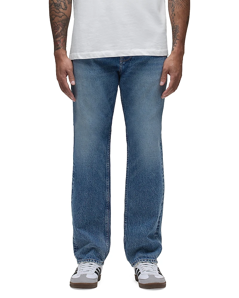 Hudson Wes Classic Straight Jeans