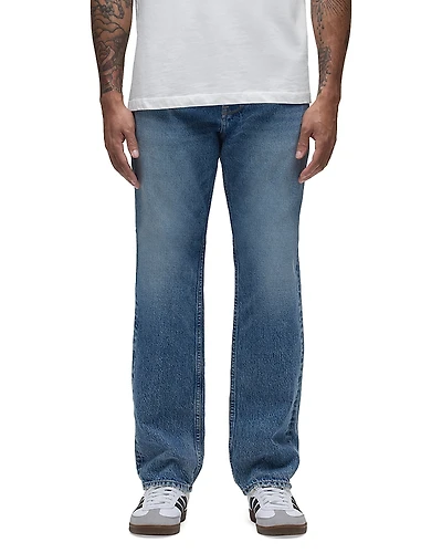 Hudson Wes Classic Straight Jeans