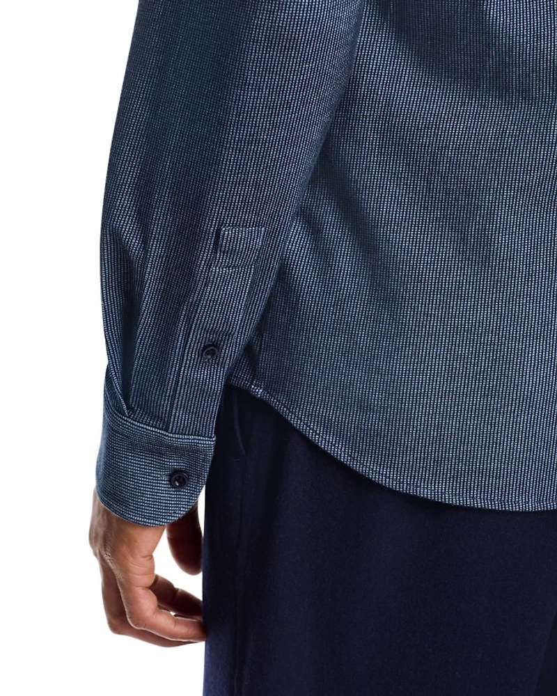 Hal Spread Collar Casual Button Down Shirt