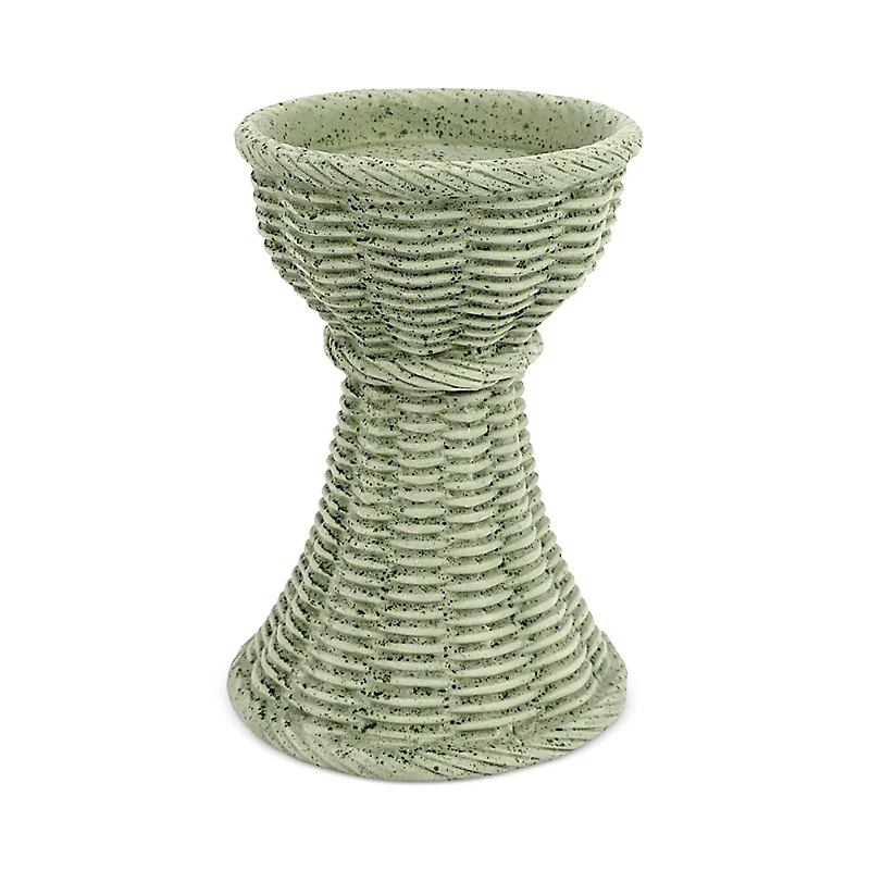 Vietri Casa Gray Medium Candle Stick