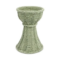 Vietri Casa Gray Medium Candle Stick
