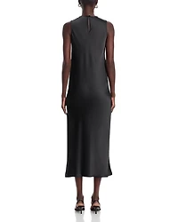 Satin Sleeveless Dress