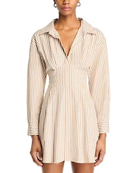 Aria Striped Mini Dress