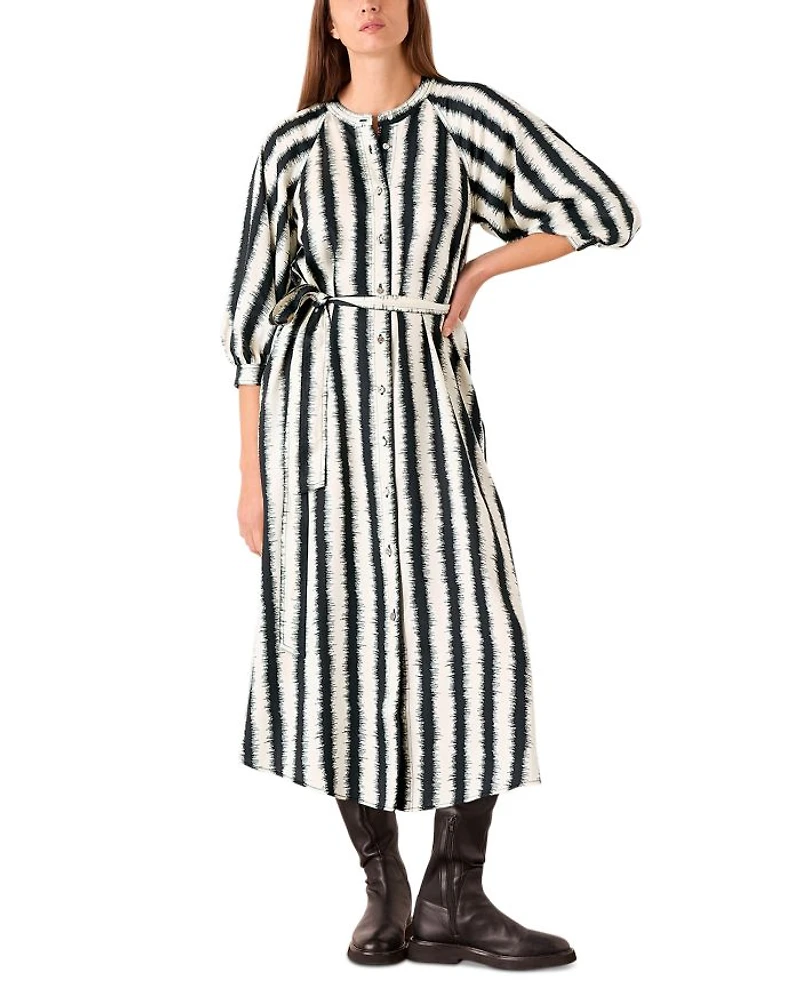 Hazy Stripe Mabel Dress