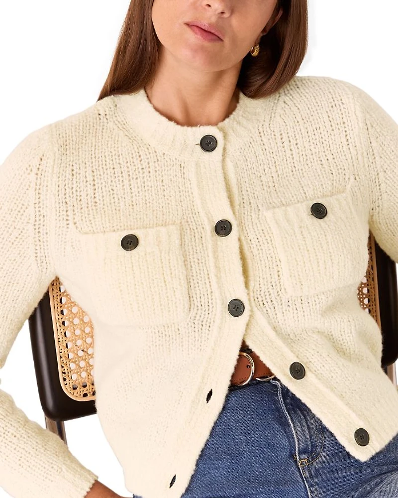 Textured Cardigan