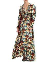 La DoubleJ Biennale Long Dress Dendera Light Blue