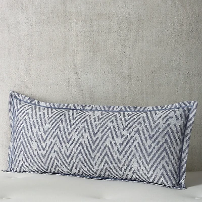 Hudson Park Collection Distressed Chevron Decorative Pillow, 14 x 36 - Exclusive