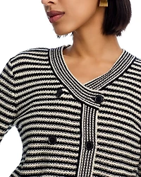 The Court Crewneck Cardigan Sweater
