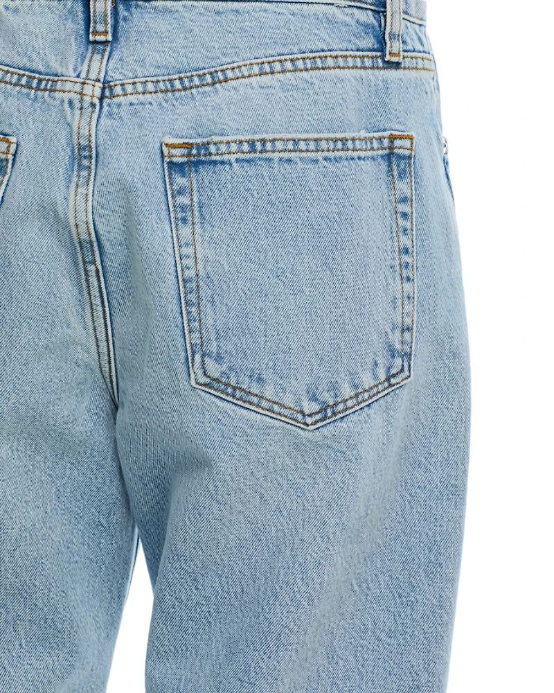 The Hang High Rise Ankle Straight Jeans Johanna