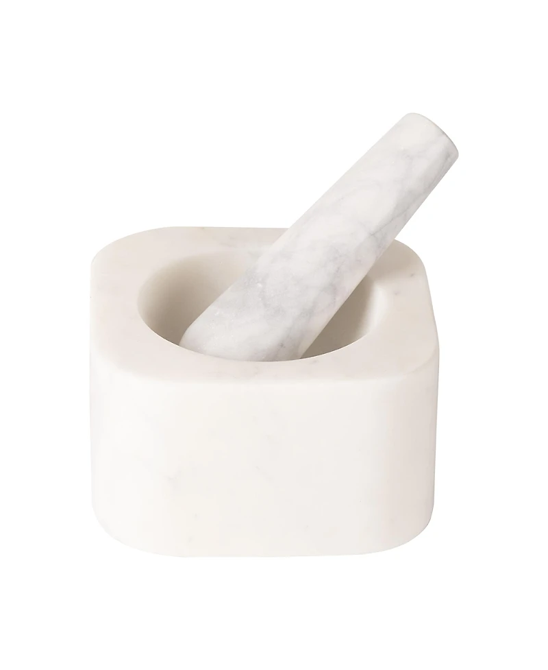 Gauri Kohli Noble Marble Mortar and Pestle