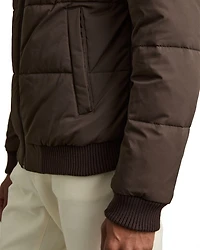 Misty Faux Fur Collar Puffer Jacket